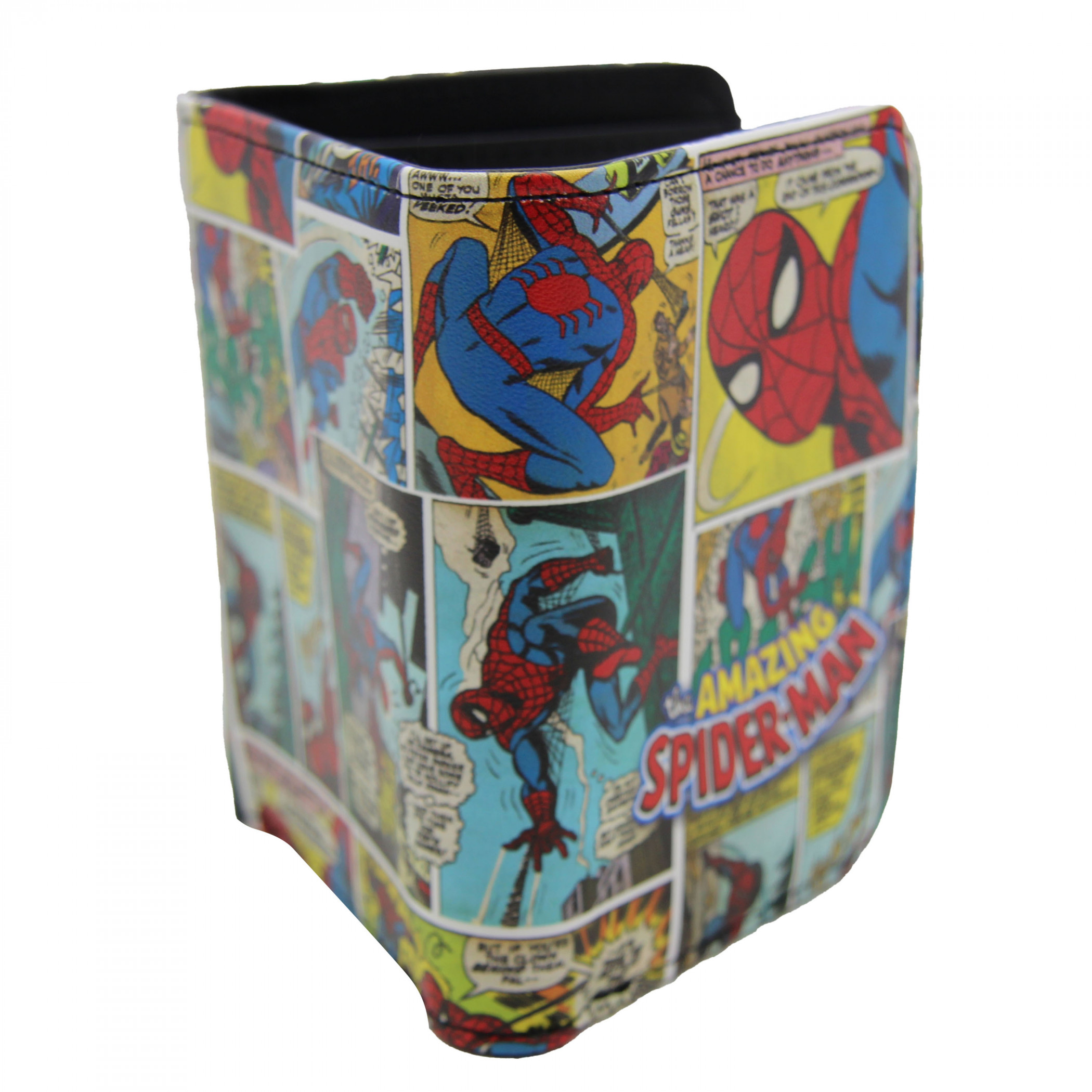 Spider-Man The Friendly Neighbor Trifold Wallet in Collectors Tin